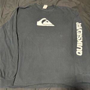 Vintage quicksilver Black Long Sleeve Shirt